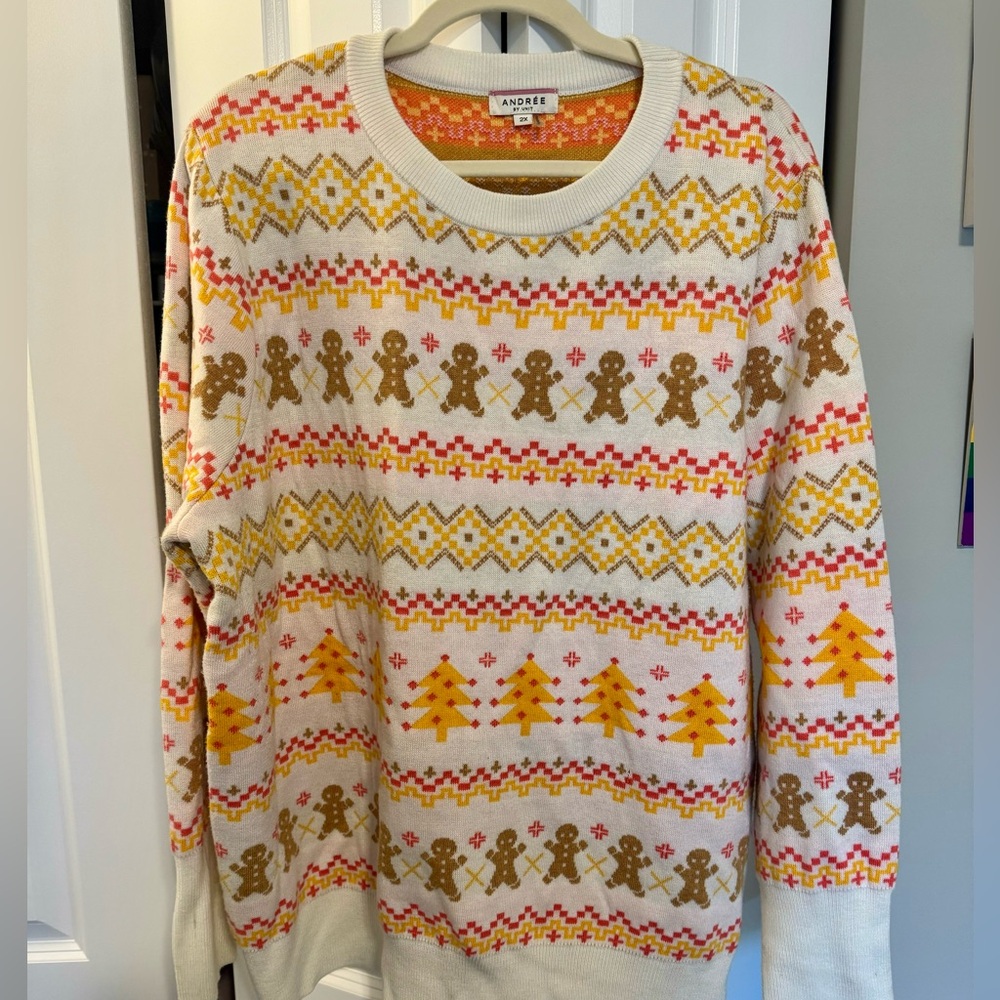 Plus size Christmas sweater 2X